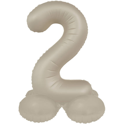 Palloncino Figura 2 Anni Nudo Opaco 72cm