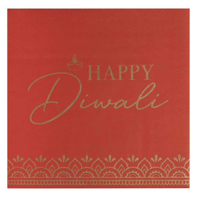 Tovaglioli Diwali 16cm 16pz