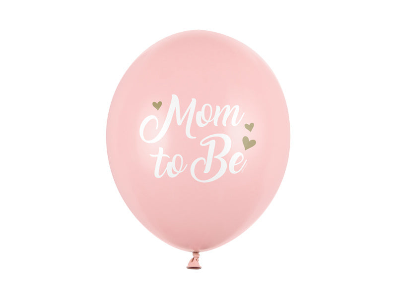 Palloncini Mom To Be Rosa 30cm 6 pezzi