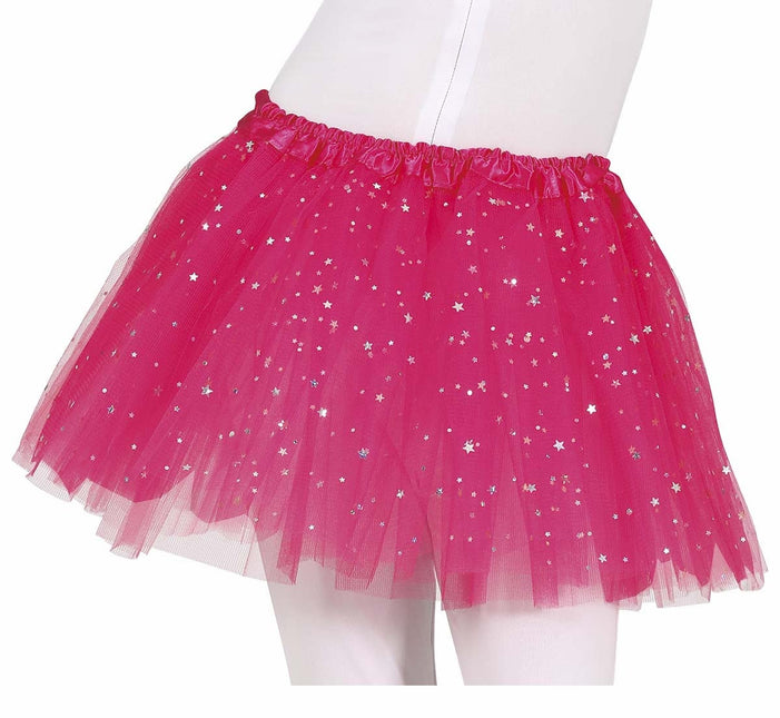 Stelle Tutu fucsia 30 cm