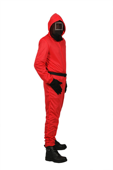 Costume da gioco da calamaro rosso per bambino