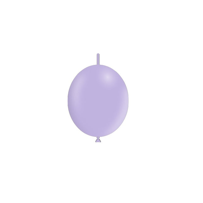 Palloncini a bottone lilla 15cm 100pz