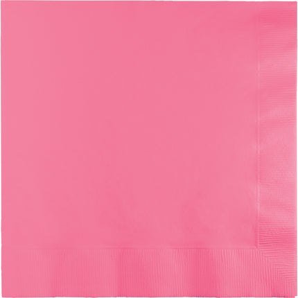 Tovaglioli rosa a 3 strati 41 cm 25 pezzi