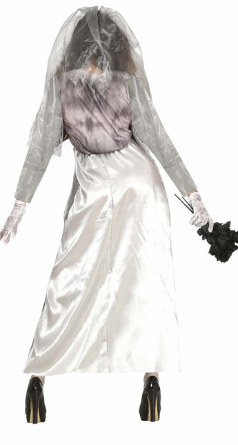 Costume Halloween Sposa Fantasma Donna