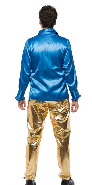 Pantaloni da discoteca oro