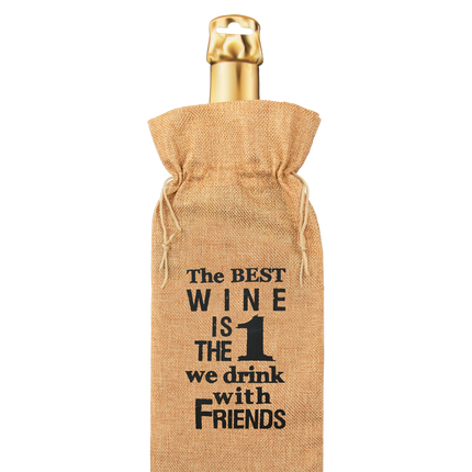 Borsa regalo Bottle The Best Wine 42cm