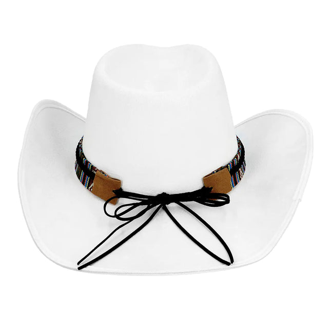 Cappello da cowboy bianco Luxe