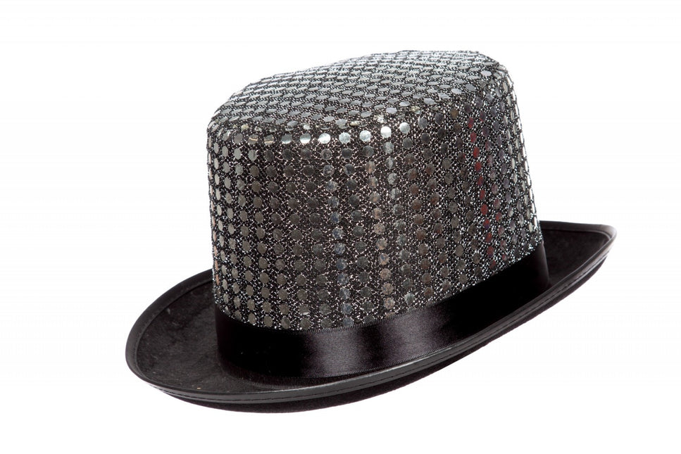 Cappello d'argento con paillettes