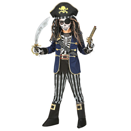 Costume Halloween Ragazzo Capitano Pirata