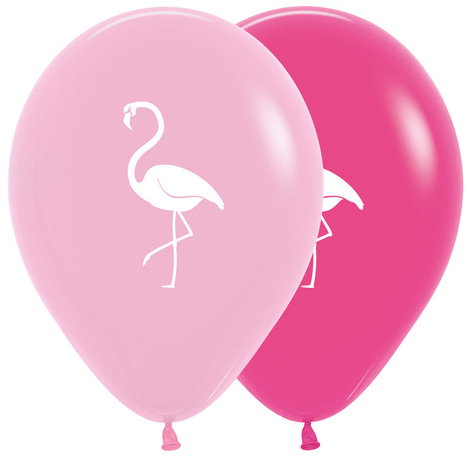 Palloncini Flamingo Mix 30cm 12pz