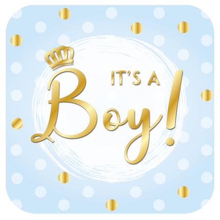 Cartello da vetrina It's A Boy 56cm