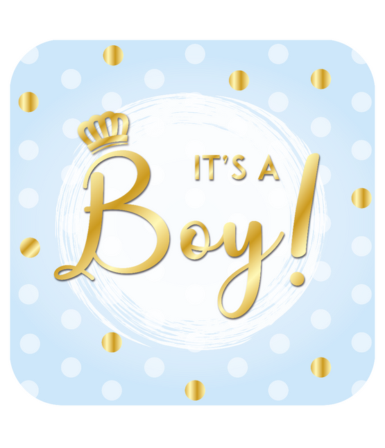 Cartello da vetrina It's A Boy 56cm