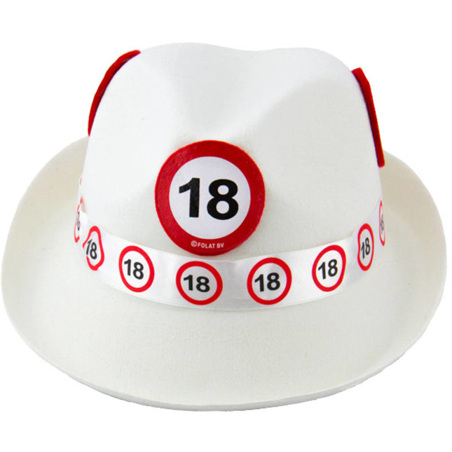 Cappello 18 Anni Cartello stradale