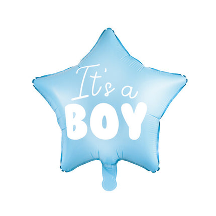 Palloncino ad elio Cuore It's A Boy vuoto 48 cm