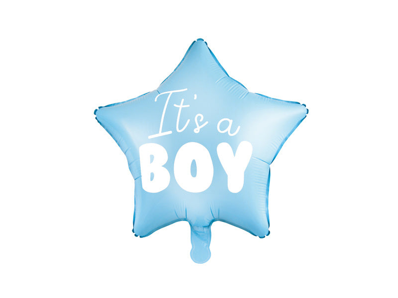 Palloncino ad elio Cuore It's A Boy vuoto 48 cm