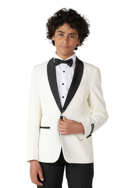 Tuxedo bianco per ragazzi OppoSuits