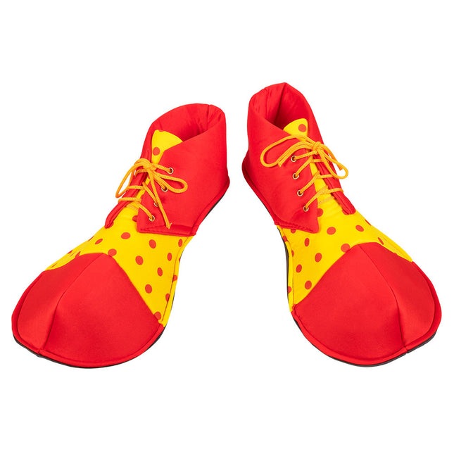 Scarpe Clown Tessuto 2 pezzi