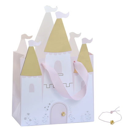 Borsa da festa Castello delle Principesse 16,5 cm 5 pezzi