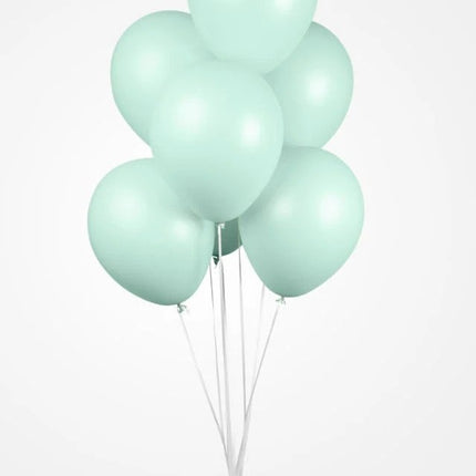 Palloncini verde menta pastello Macaron 30cm 100pz