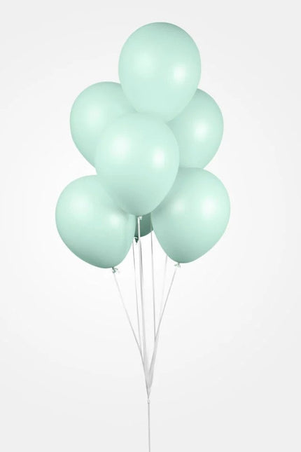 Palloncini verde menta pastello Macaron 30cm 100pz