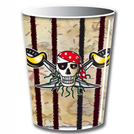 Bicchieri Pirates 250ml 8pz