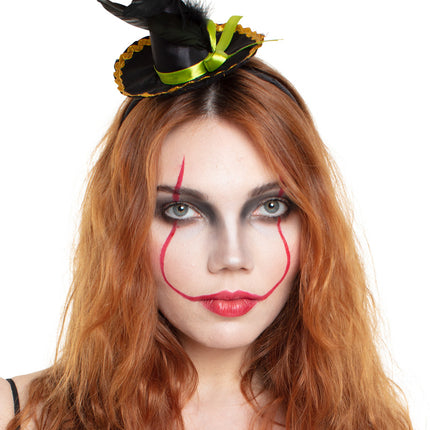 Fascia per capelli di Halloween Cappello da strega