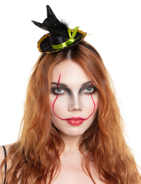 Fascia per capelli di Halloween Cappello da strega