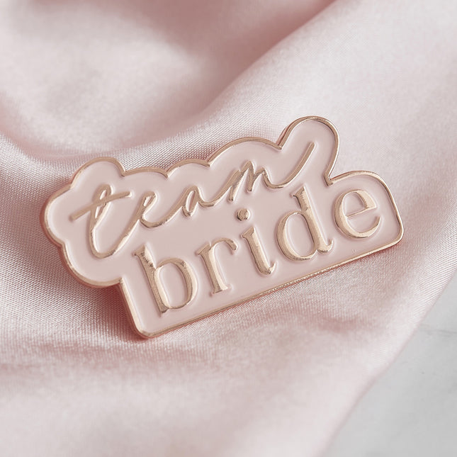 Spilla oro rosa Team Bride