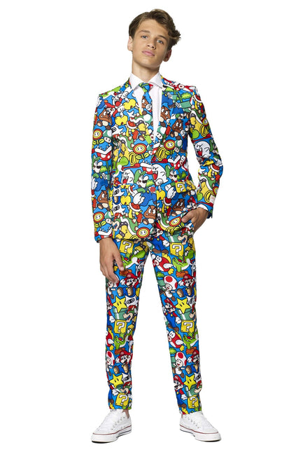 Tuta Super Mario Ragazzo OppoSuits