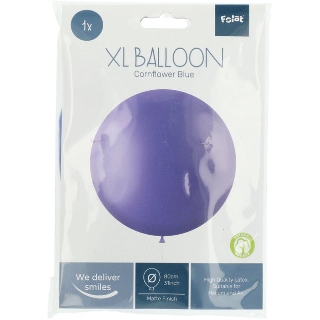 Palloncino Lavanda Blu Fiordaliso 80 cm