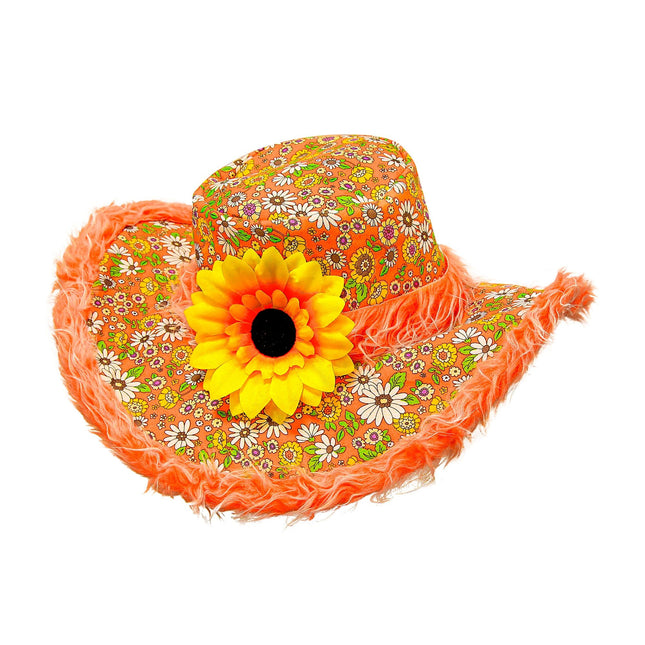 Cappello arancione Girasole arancione