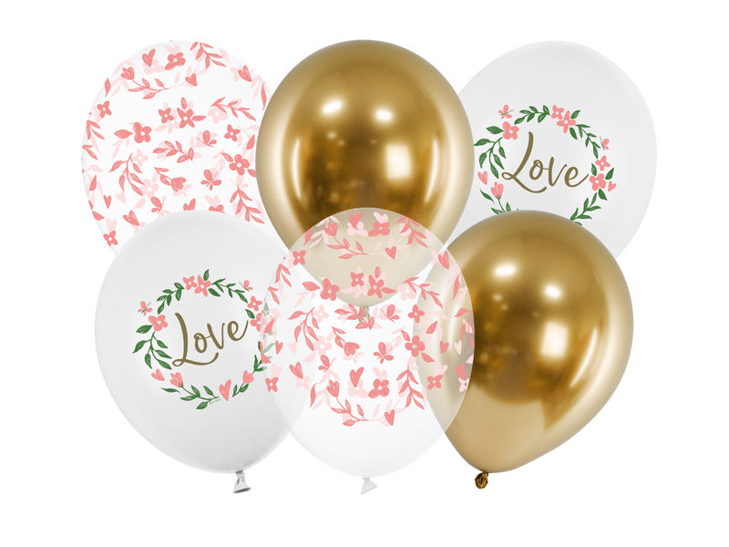 Palloncini Love Mix 30cm 6pz