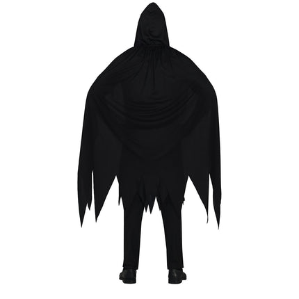 Costume da Killer Halloween Uomo Nero L