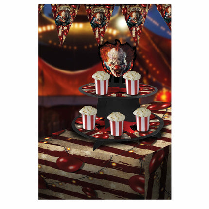 Decorazione da tavolo Halloween Clown 36 cm