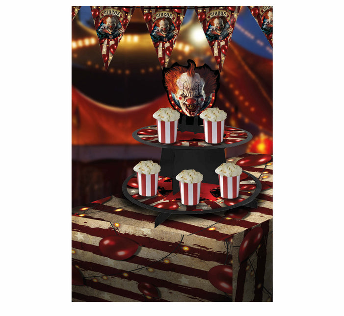 Decorazione da tavolo Halloween Clown 36 cm