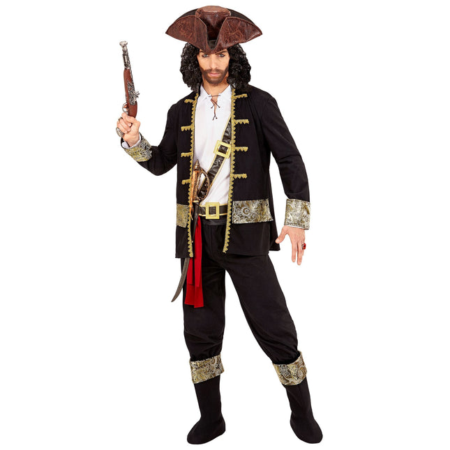 Costume da pirata uomo nero