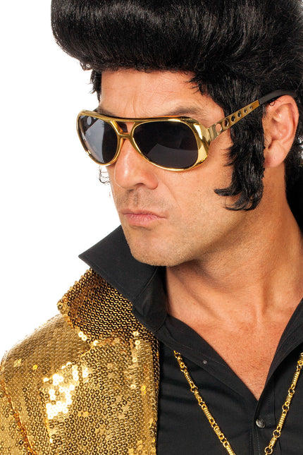 Occhiali d'oro Elvis