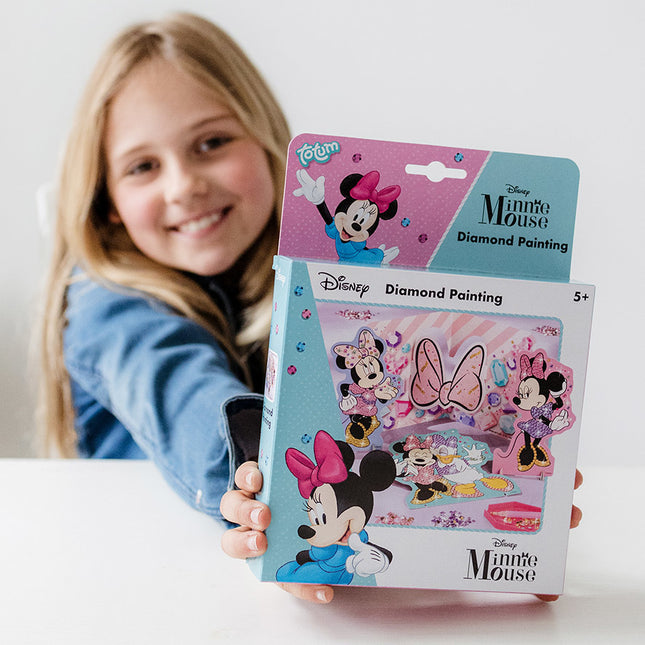 Pittura con diamanti di Minnie Mouse