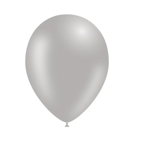 Palloncini grigi 25cm 50pz