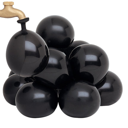 Palloncini d'acqua neri 13cm 100pz