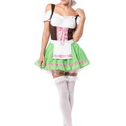 Abito Dirndl Oktoberfest Verde chiaro