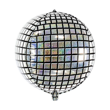 Palloncino ad elio Discoball vuoto 40 cm