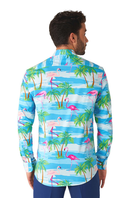 Camicia Hawaii Flamingo Uomo OppoSuits