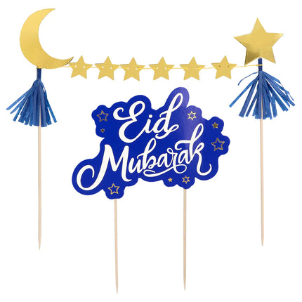 Cake topper Ramadan Eid Mubarak