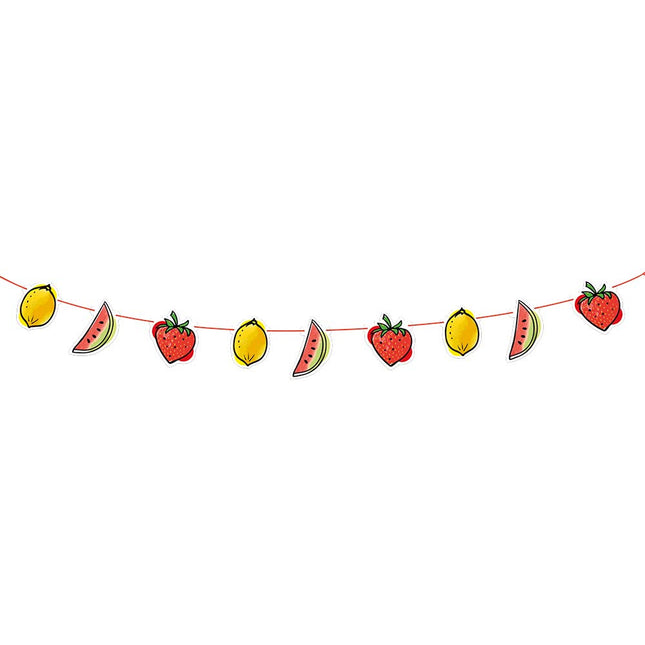 Banner Frutta in cartone 3m