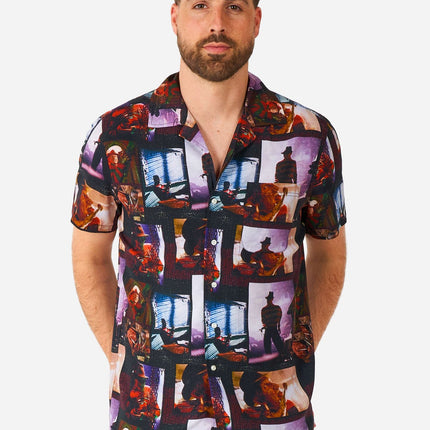 Camicia A Nightmare On Elmstreet a maniche corte da uomo OppoSuits