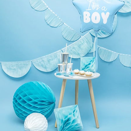 Palloncino ad elio Cuore It's A Boy vuoto 48 cm