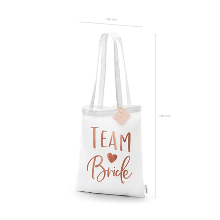 Borsetta Team Bride White 42cm