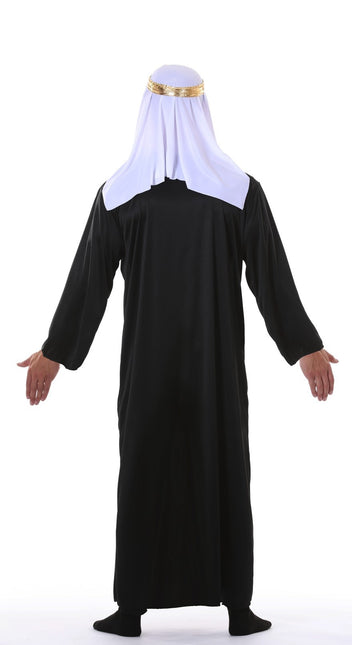 Costume da sceicco uomo nero