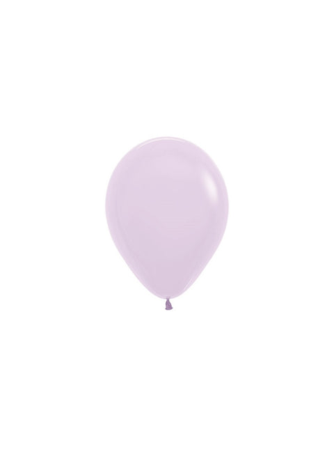 Palloncini Pastello Opachi Lilla 12cm 50pz